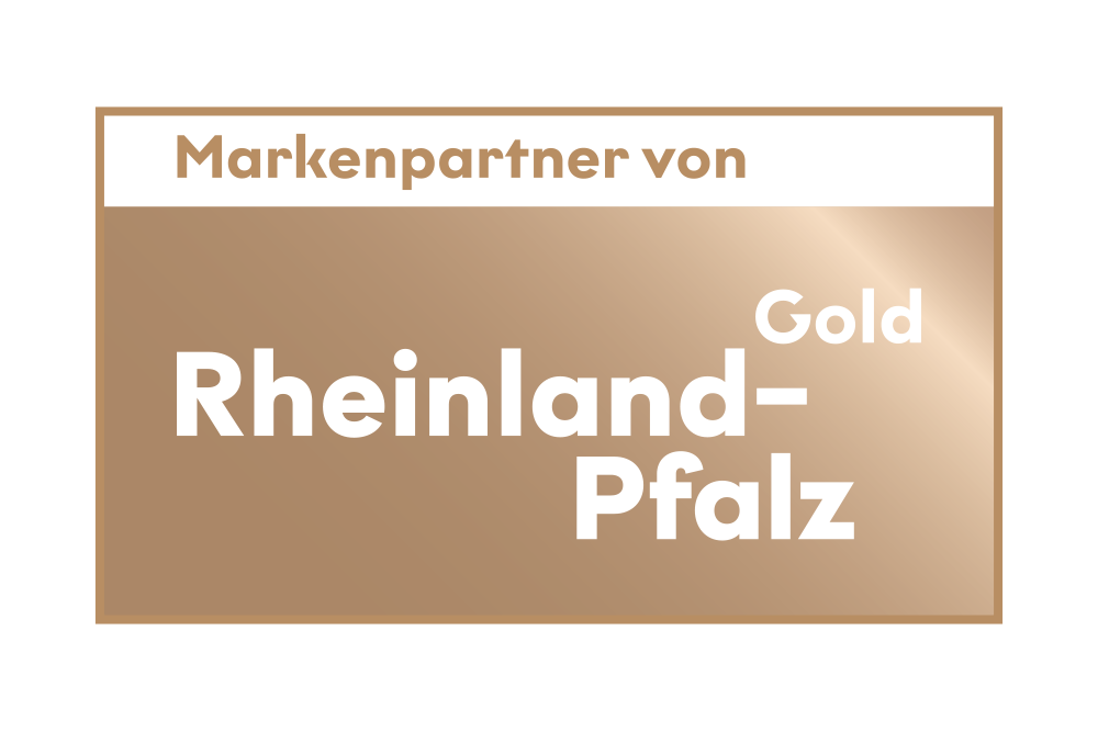 Vulkanhof Markenparter Gold Rheinland-Pfalz Logo
